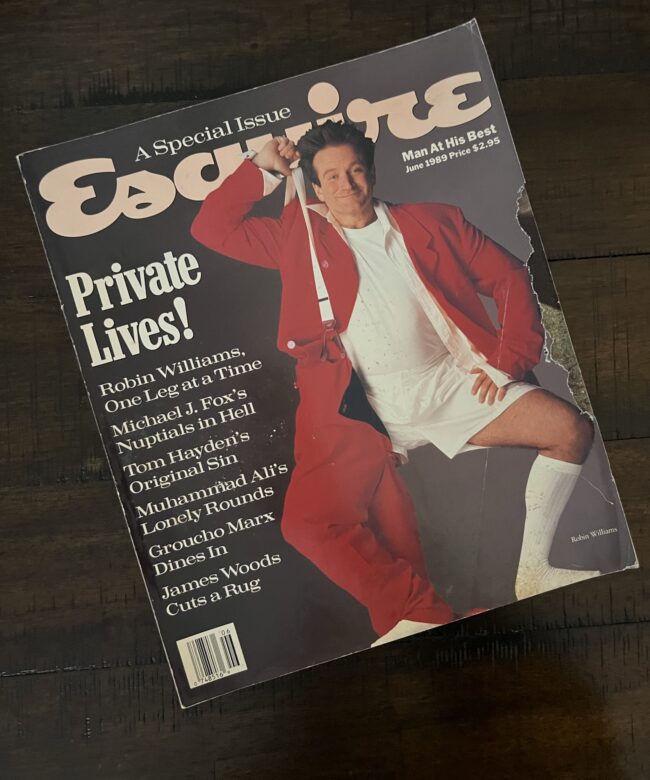 Esquire Magazine, June 1989 - Autographed