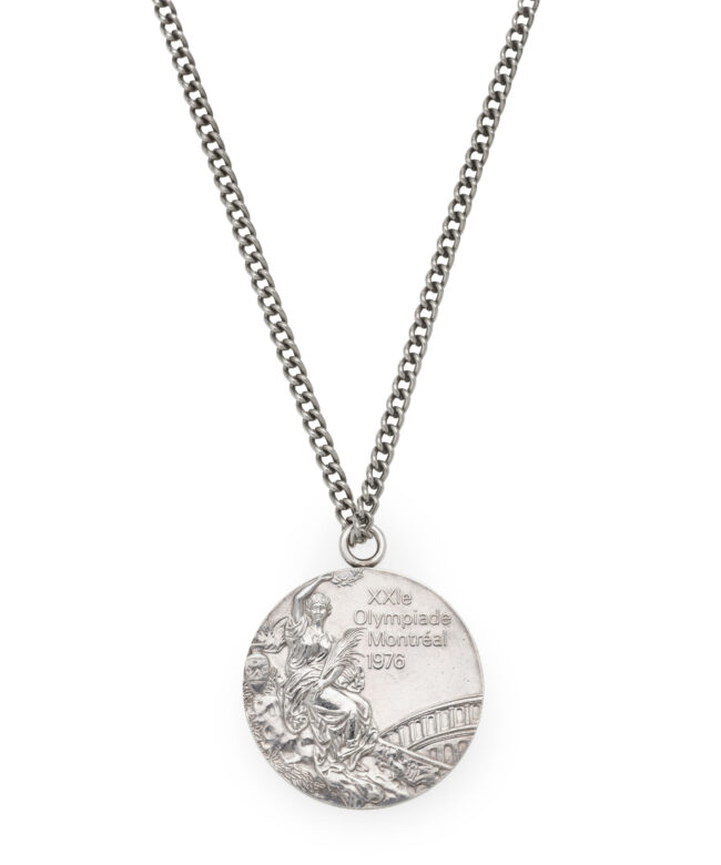 Alternative view of 1976 Olympic Silver Medal: Diving, Men's 10M Platform
