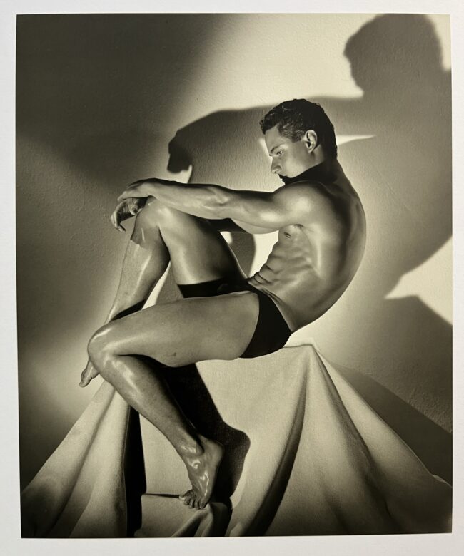 Autographed Photo: Black & White Herb Ritts "Hollywood"