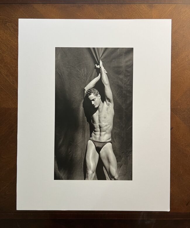 Alternative view of Autographed Photo: Black & White Herb Ritts